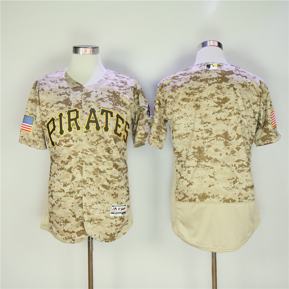 Men Pittsburgh Pirates Blank Camo Elite MLB Jerseys